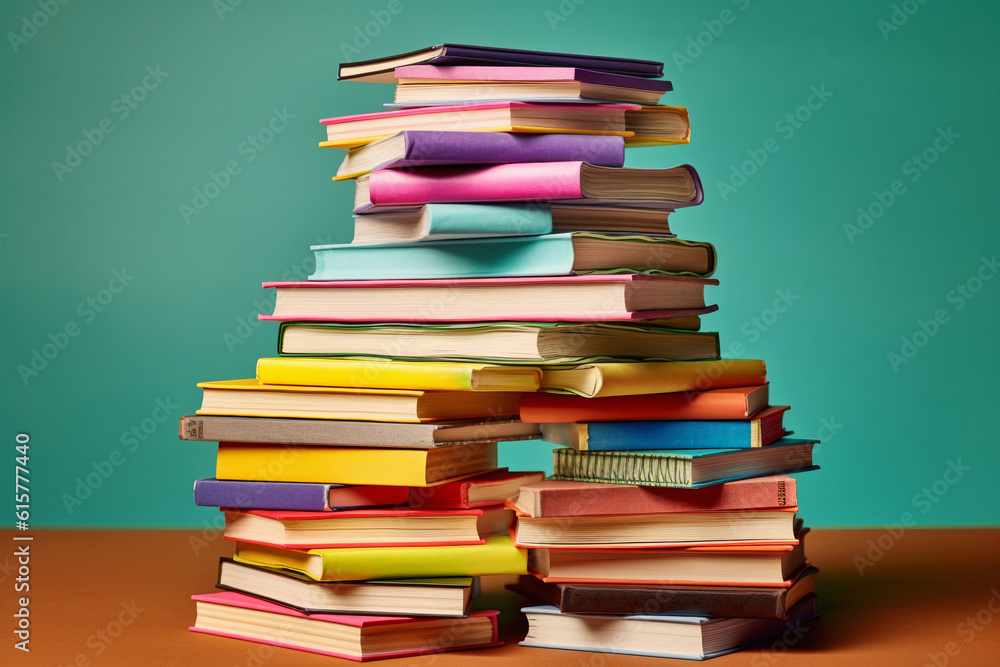 Fototapeta premium back to school concept Background Ai generative