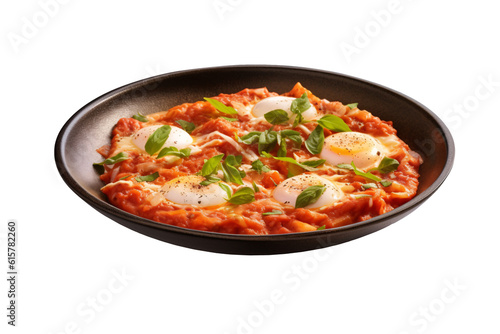 Menemen on plate