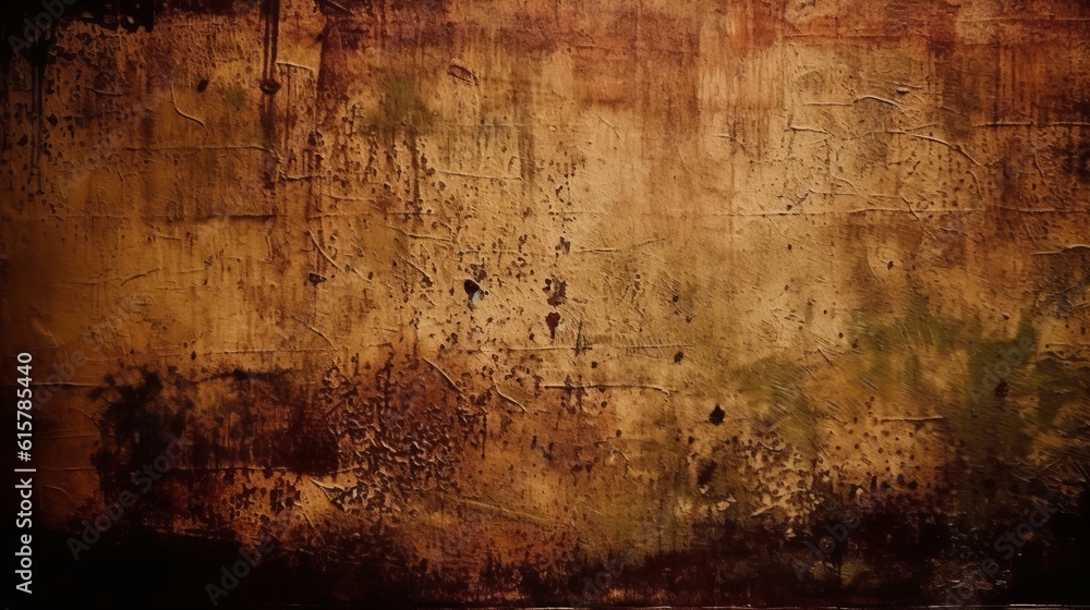 Obraz premium Vintage aged wall background. Generative AI technology.