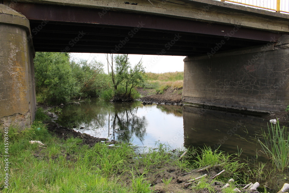 A bridge over a river A bridge over a river
