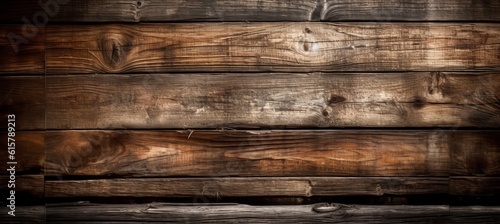 Wood board texture background. Generative AI technology.