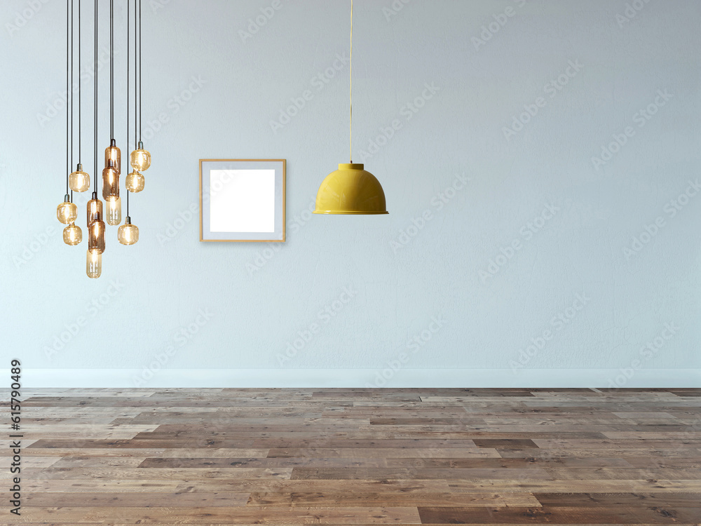 empty interior design house for hotel and workplace with custom design ...