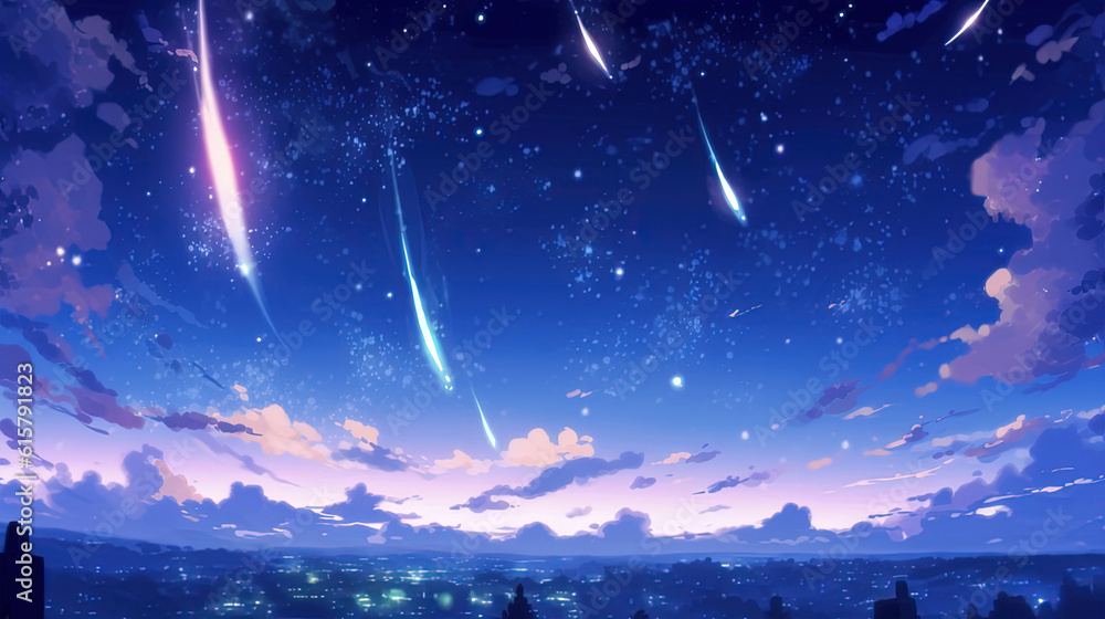 A night sky full of stars A night sky full of stars