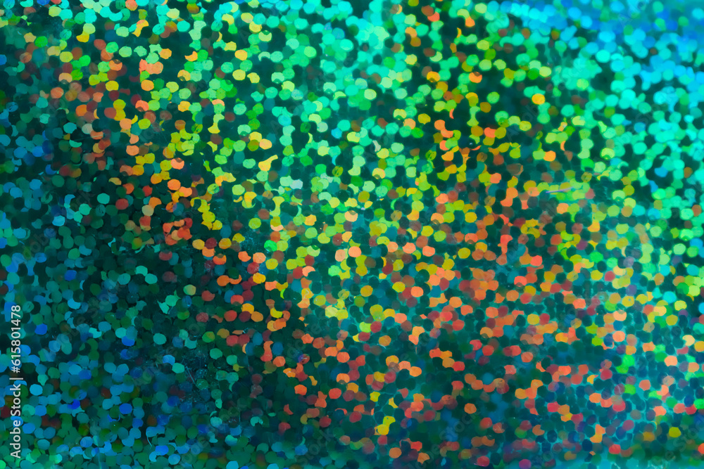 Bright pattern of colorful dots