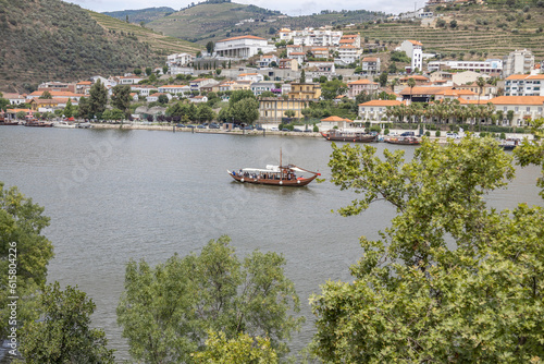 Vista do Vale do Douro em Pinhão Portugal