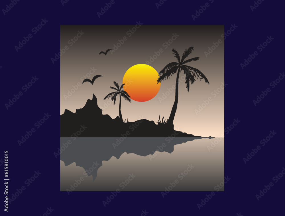 Awesome landscape sunset moments, desktop wallpapers