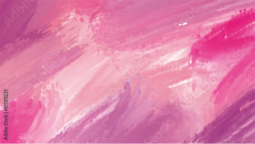 Abstract pink watercolor background.Hand painted watercolor. vector