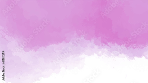 Abstract pink watercolor background.Hand painted watercolor. vector