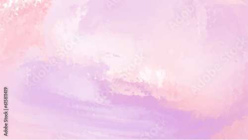 Abstract pink watercolor background.Hand painted watercolor. vector