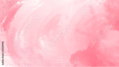 Abstract pink watercolor background.Hand painted watercolor. vector