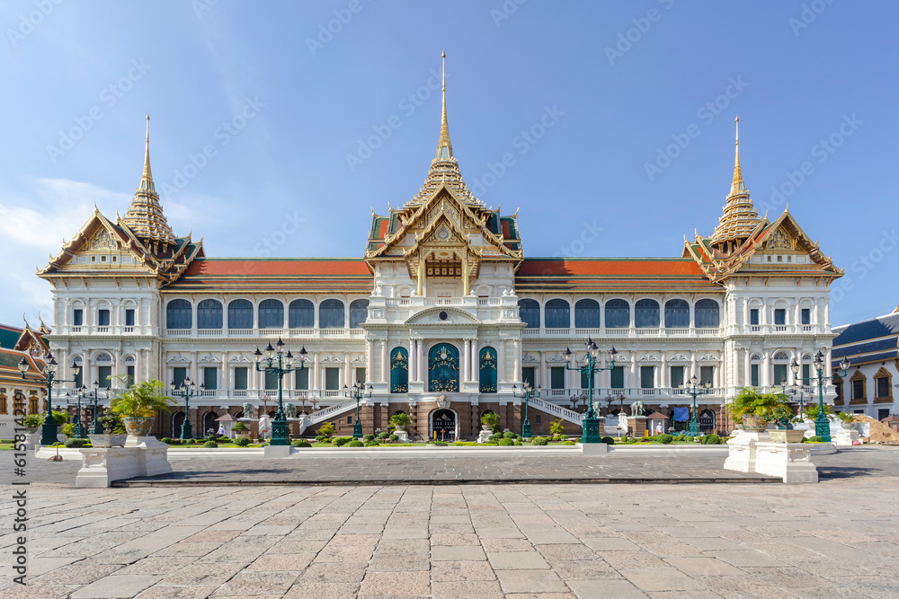 Wat Phra Kaew ancient temple and Grand Palace in Bangkok.