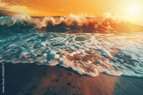 waves on the beach - sea and sky - wave wallpaper - beach sky