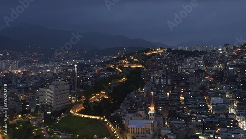 Scenery of Heunginjimun Park in Seoul, Korea