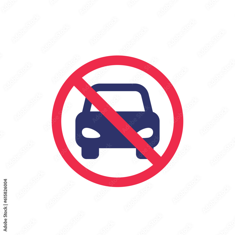 do not park, no cars vector sign do not park, no cars vector sign