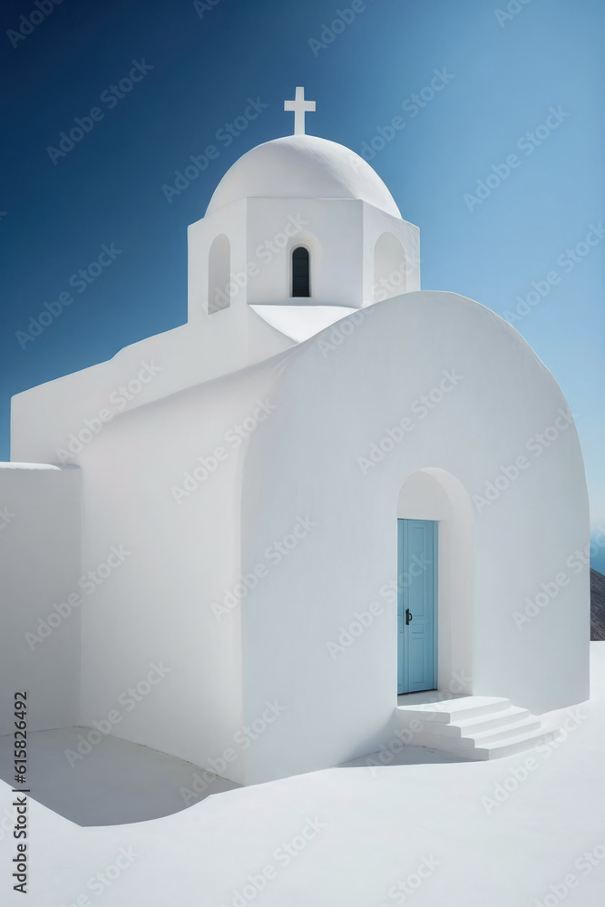Church in island Church in island
