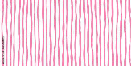 Hand drawn line pattern with pastel color. Vector illustartion
