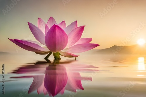 pink lotus flower