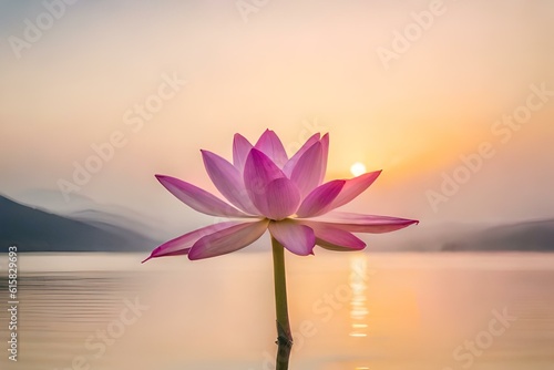 pink lotus flower