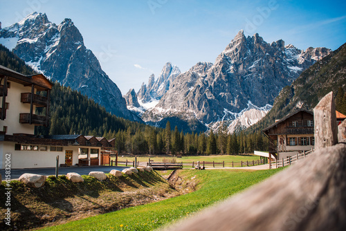 fantastic view on val viscalina in trentino