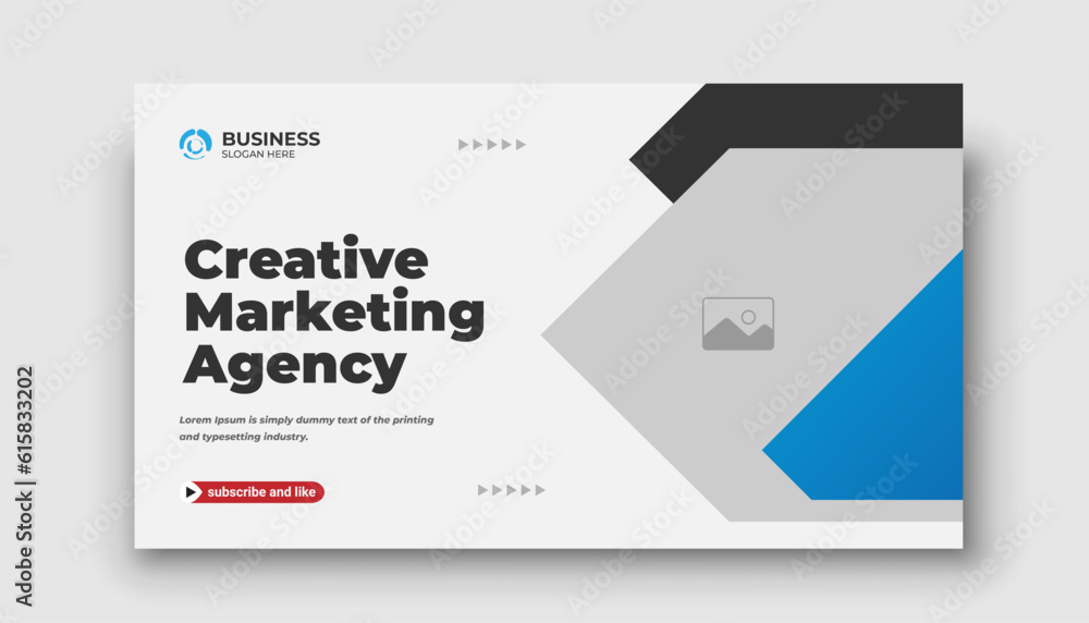 YouTube video thumbnail or social media web banner and corporate YouTube thumbnail design template YouTube video thumbnail or social media web banner and corporate YouTube thumbnail design template