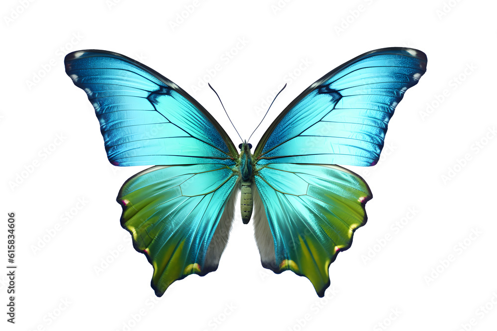 butterfly in flight isolated on a transparent background. butterfly in flight isolated on a transparent background.