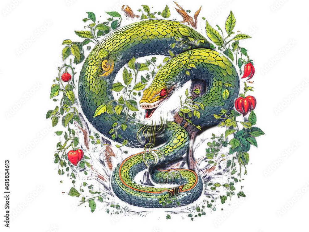 Obraz premium Schlange