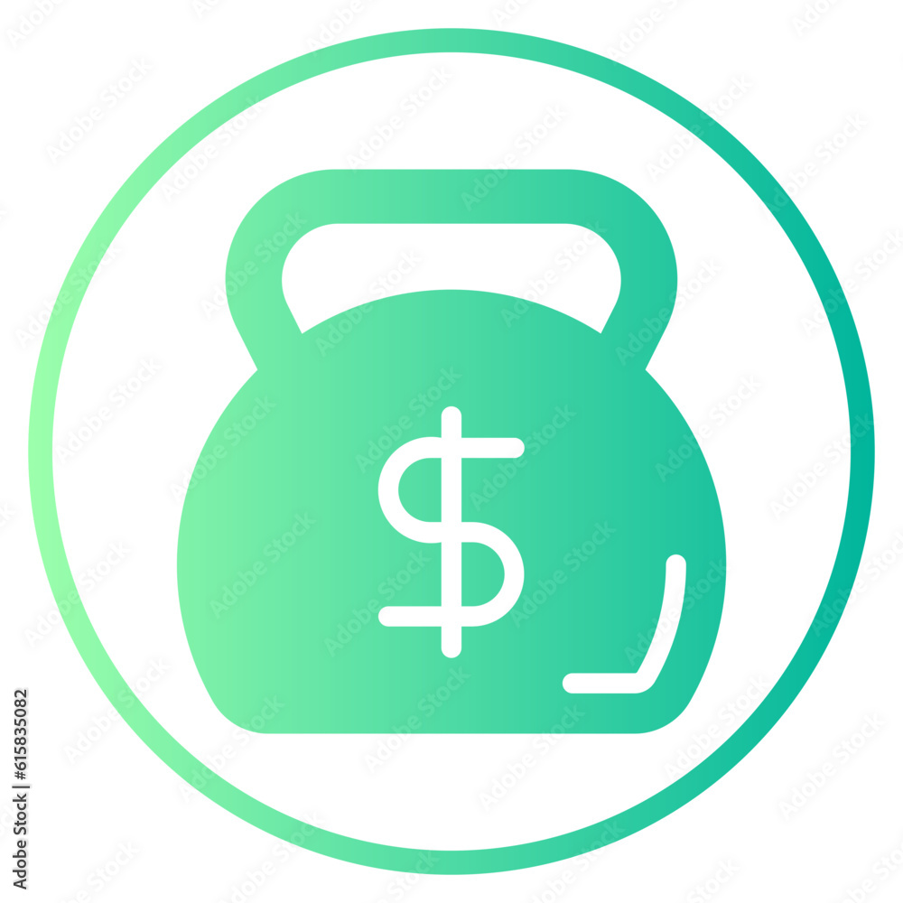 burden gradient icon burden gradient icon