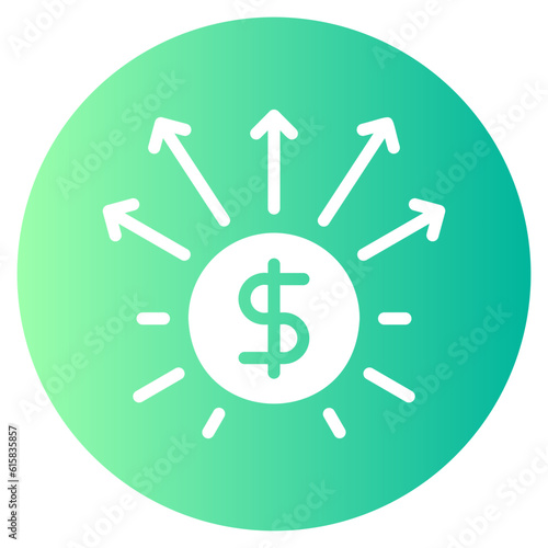 liability gradient icon