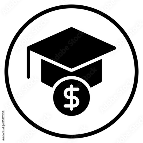 student glyph icon