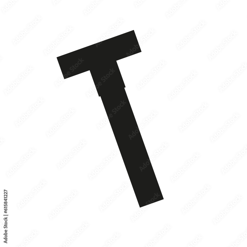 hammer icon. Vector illustration. stock image. hammer icon. Vector illustration. stock image.
