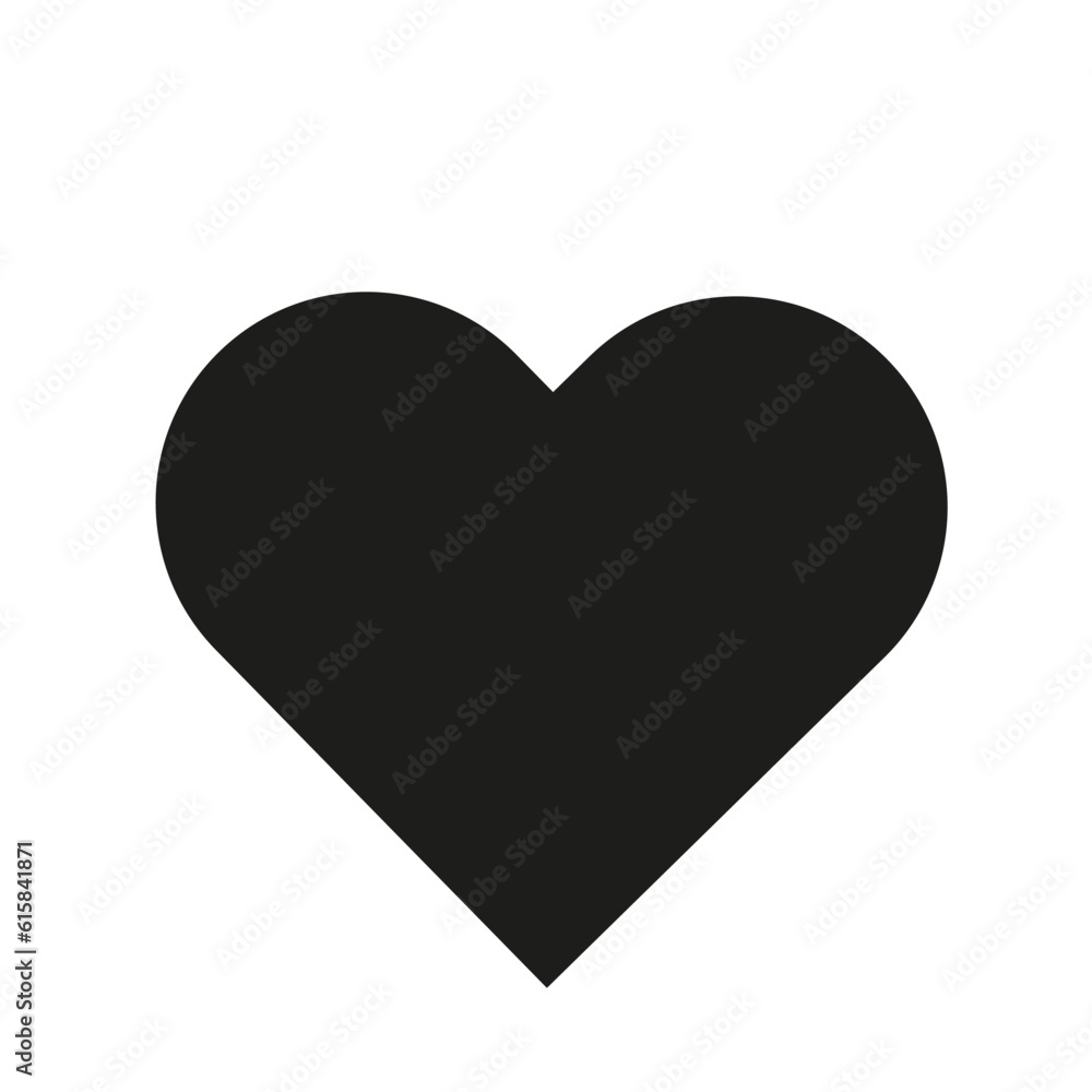 Heart Icon. Perfect Love symbol. Vector illustration. stock image. Heart Icon. Perfect Love symbol. Vector illustration. stock image.