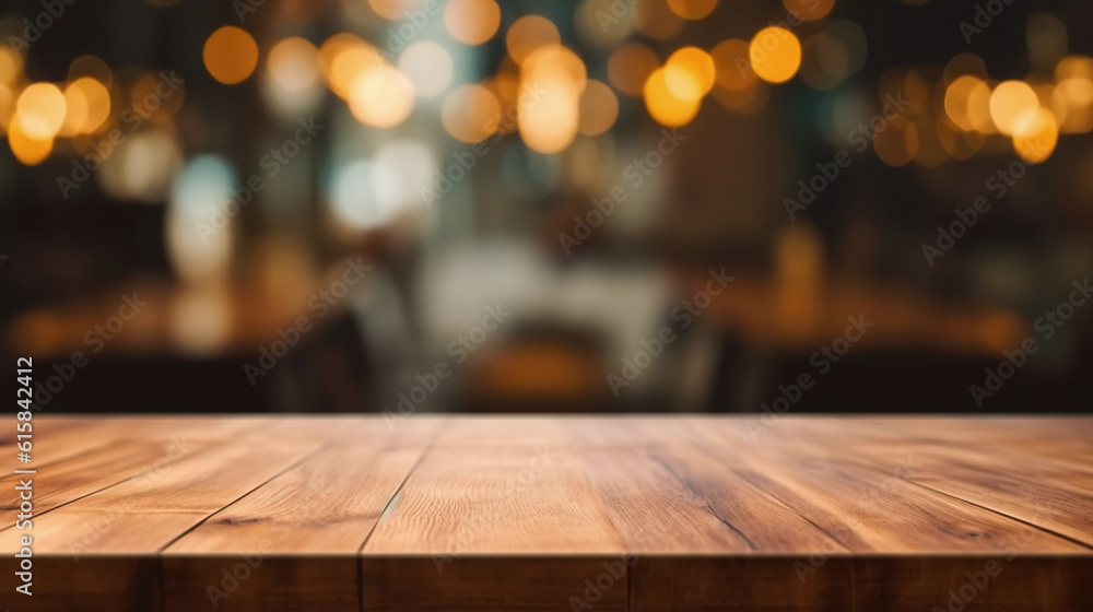 table and background