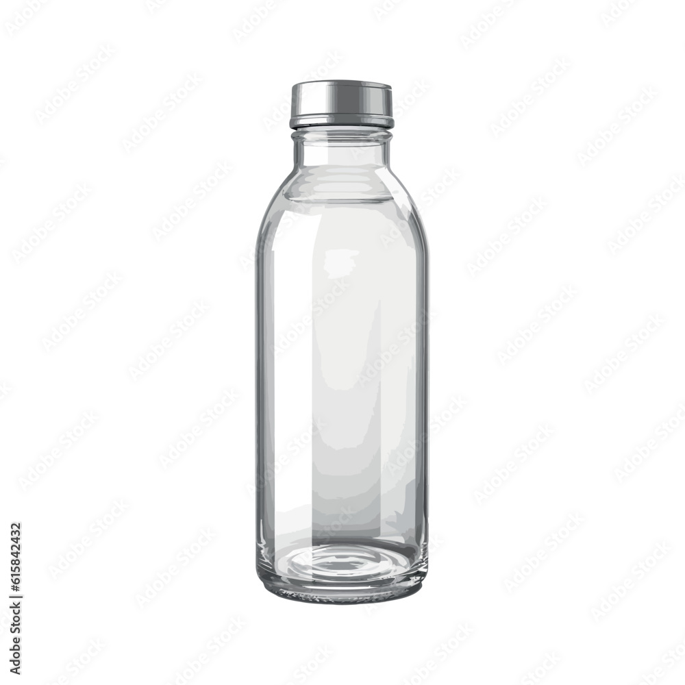 Transparent glass bottle Transparent glass bottle