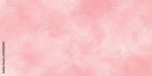  Beautiful and smooth soft blurred pink texture in center with blank, Smooth and bright abstract brush stroke acrylic watercolor background, painted colorful bright and shiny pink texture with stains.