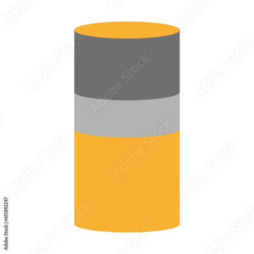 Parking pillar icon. Vector illustration. stock image.