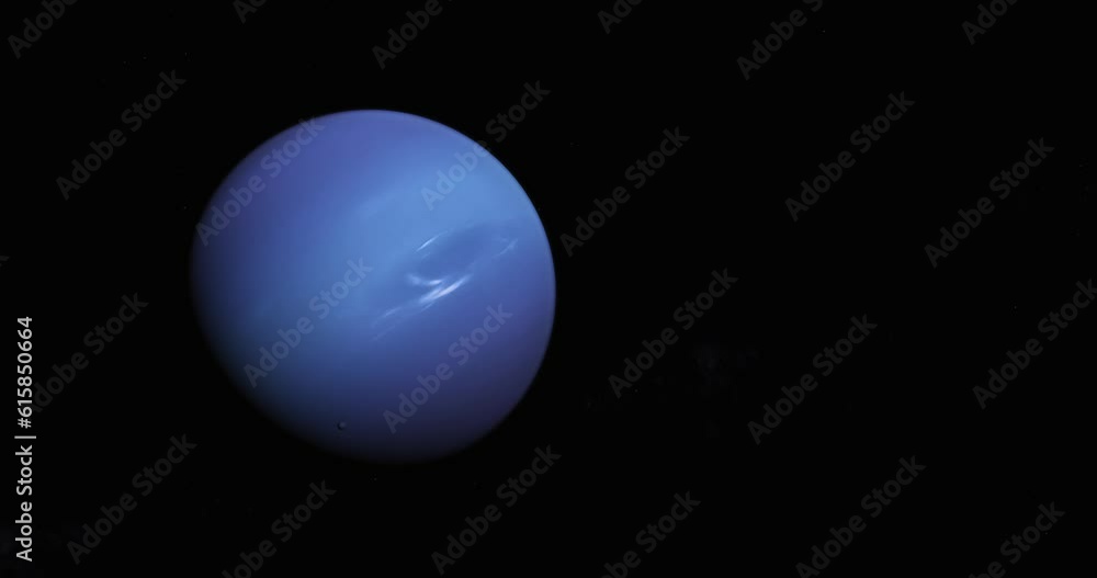 Planet Neptune in outer space Planet Neptune in outer space