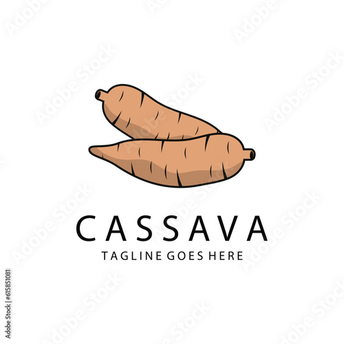 Cassava Graphic Design Illustration Vector
