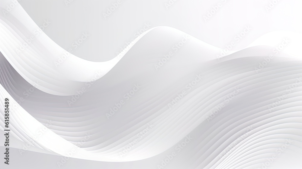 Obraz premium Abstract white and grey background. polygonal art pattern style Geometry texture futuristic