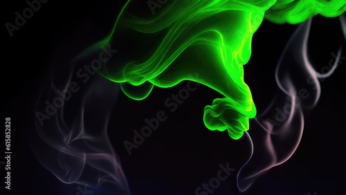 Abstract background illustration of a smoke color (Generative AI)
