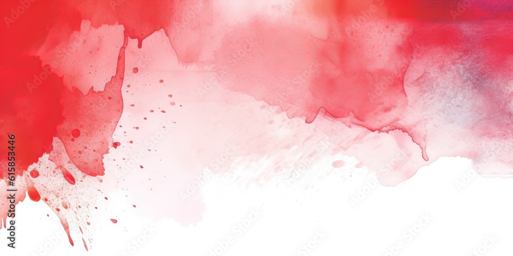 pastel red watercolor background, generative ai