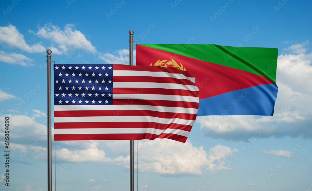 Obraz premium Eritrea flag