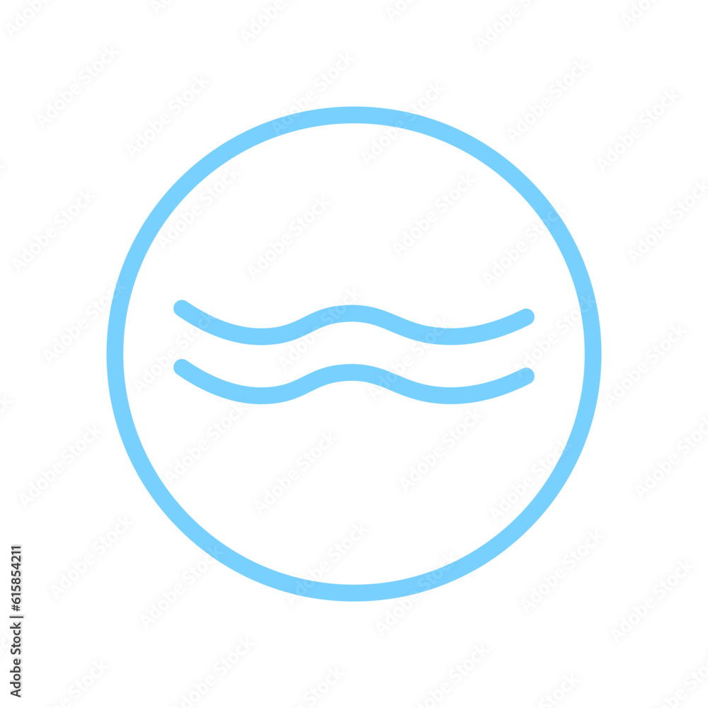 water wave logo. Vector illustration. stock image. water wave logo. Vector illustration. stock image.