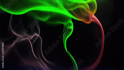Abstract background illustration of a smoke color (Generative AI)