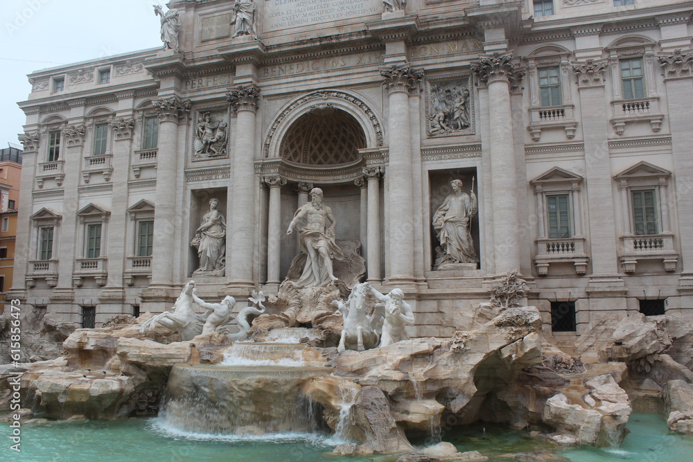 Rome City, bridges, rivers, Hadrian's Temple, Trevi Fountain, Spanish Steps, Popolo People's Square, Bruno Statue, Pantheon Temple, Piazza Navona Column and Fountain, Rome Italy