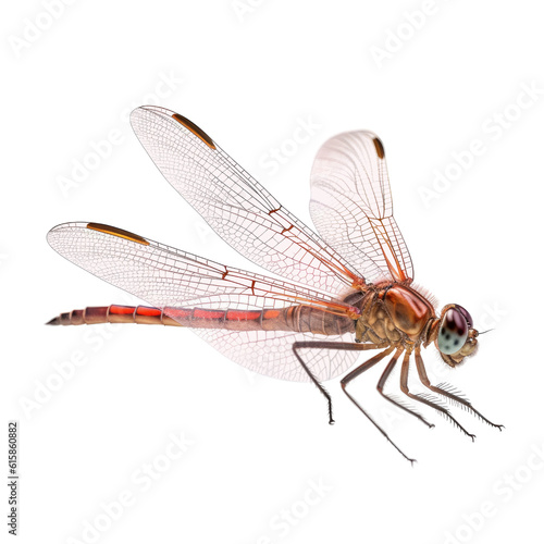 dragonfly isolated on transparent background cutout © Papugrat