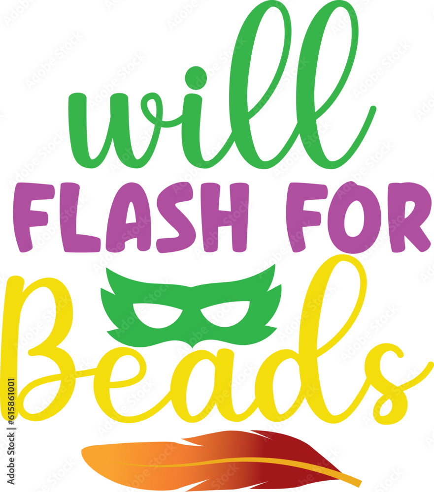 Fototapeta premium will flash for beads