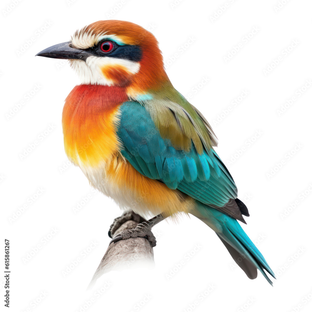 Fototapeta premium blue and yellow macaw isolated on transparent background cutout