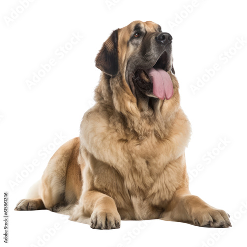 breed dog isolated on transparent background cutout