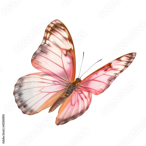 butterfly isolated on transparent background cutout