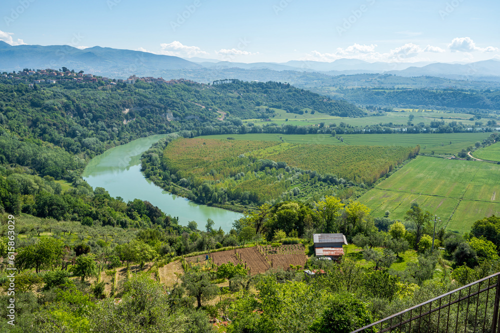Scenic sight in the beautiful village of Nazzano, Province of Rome, Lazio, Italy. Scenic sight in the beautiful village of Nazzano, Province of Rome, Lazio, Italy.